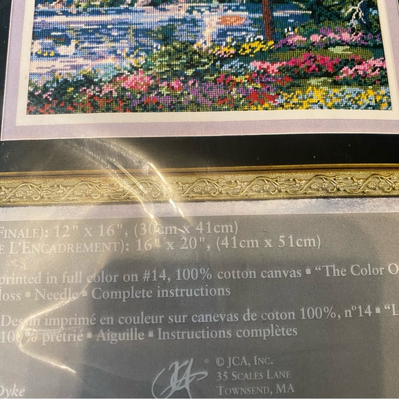 Vintage At the End of Day Heritage Collection by Elsa WilliamsNeedlepoint Kit - Picture 3 of 4